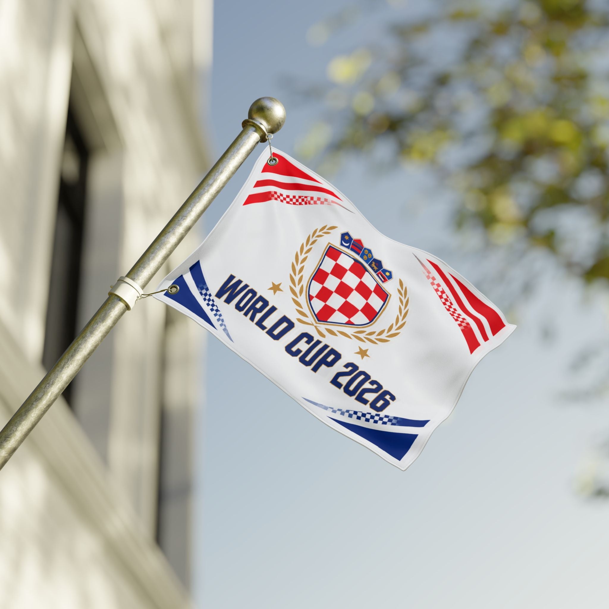 World Cup 2026 Croatia Flag