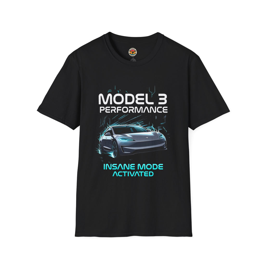 Model 3 'Insane Mode Activated' T-Shirt