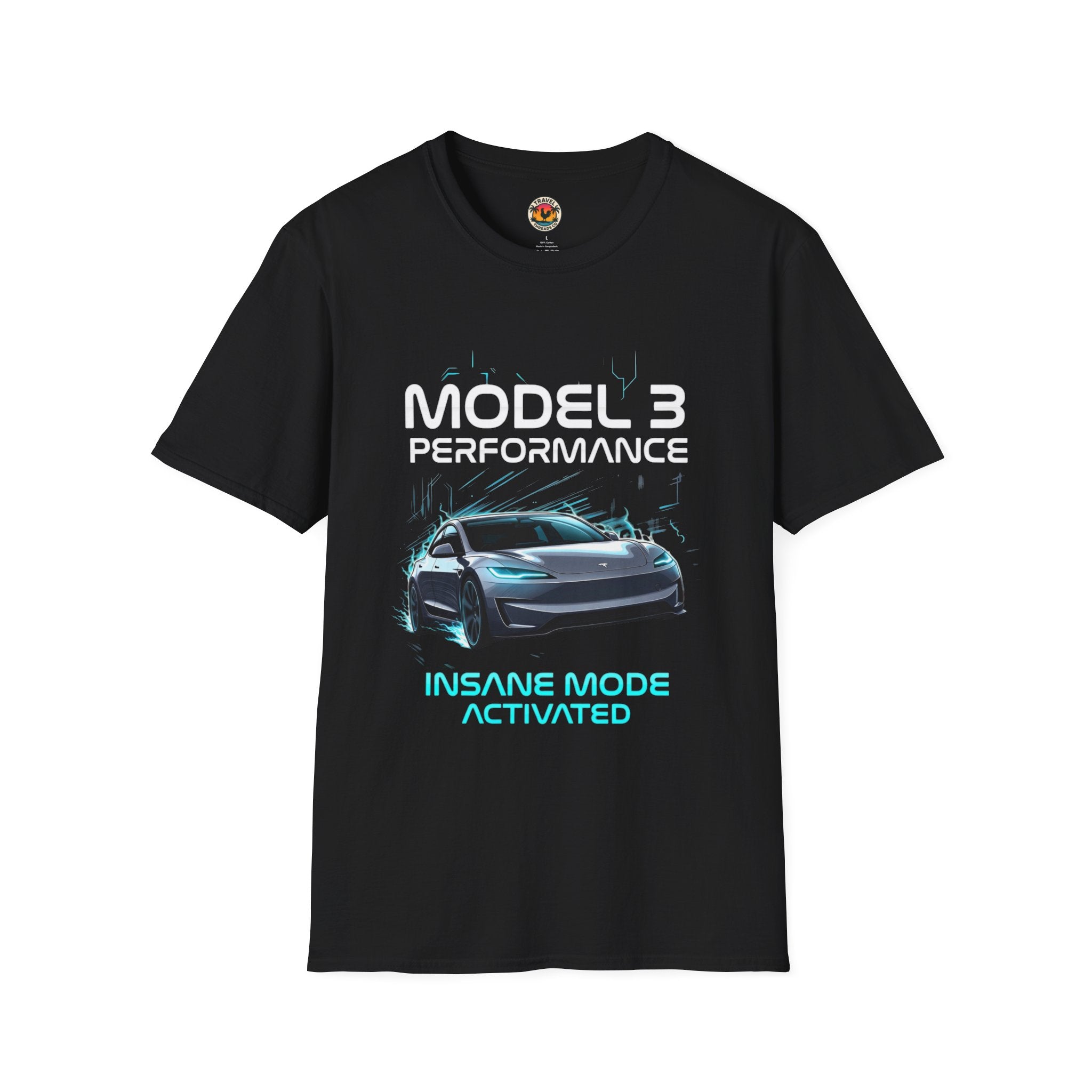 Model 3 'Insane Mode Activated' T-Shirt