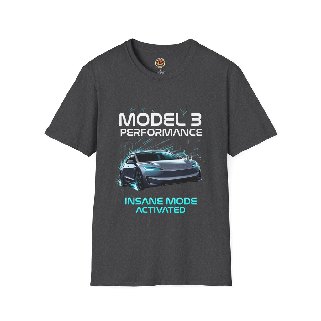 Model 3 'Insane Mode Activated' T-Shirt