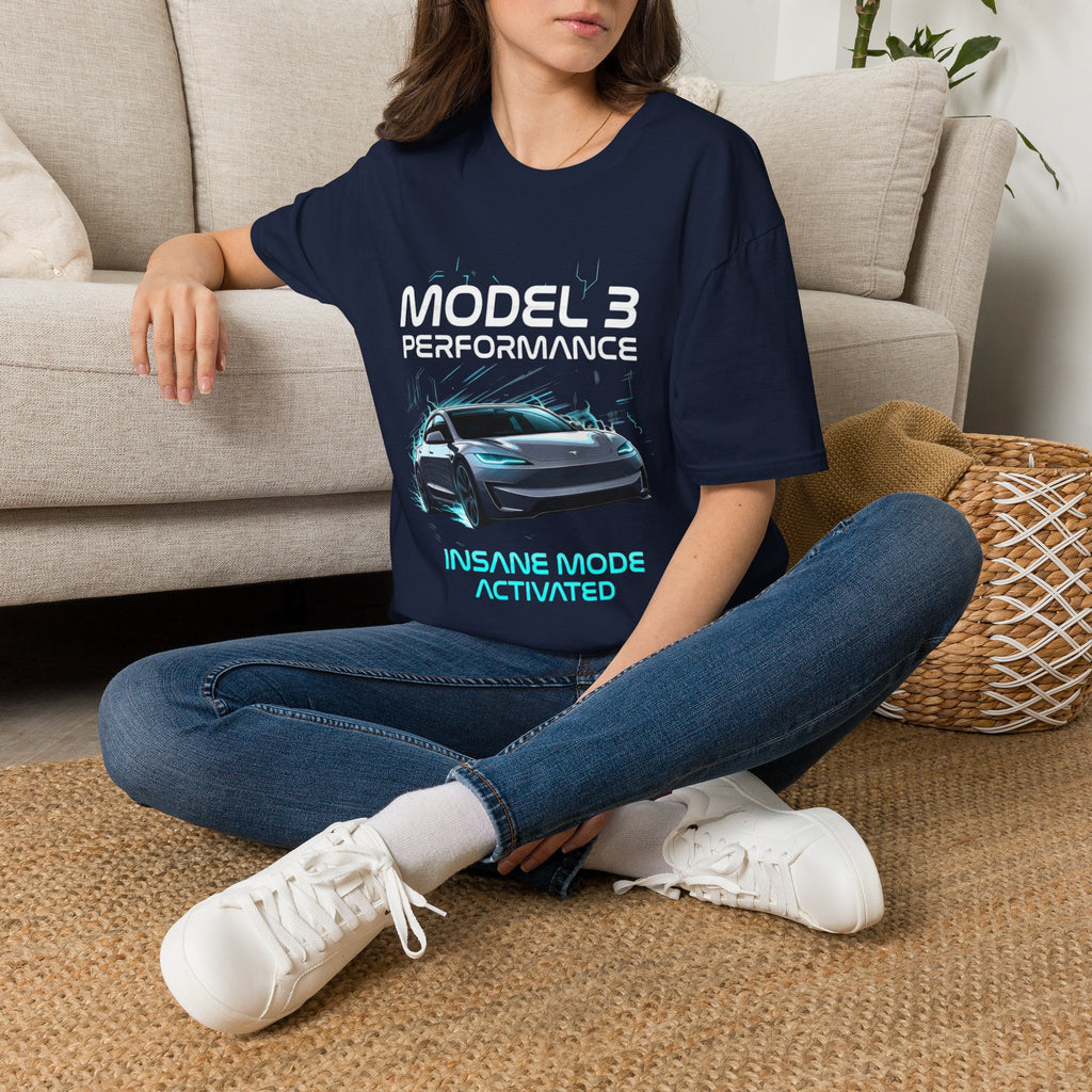 Model 3 'Insane Mode Activated' T-Shirt