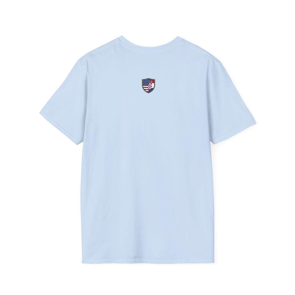 USA Croatia Dual Heritage Soccer T-Shirt