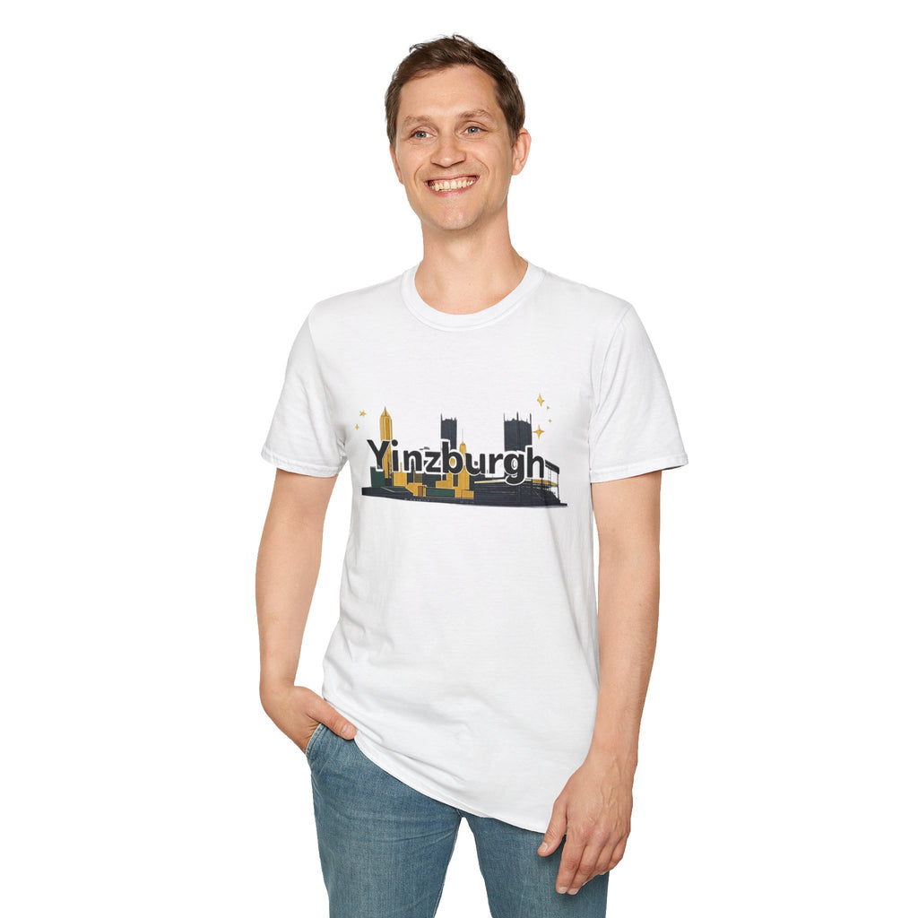 Yinzburgh Skyline T-Shirt — Pittsburgh City Pride Tee