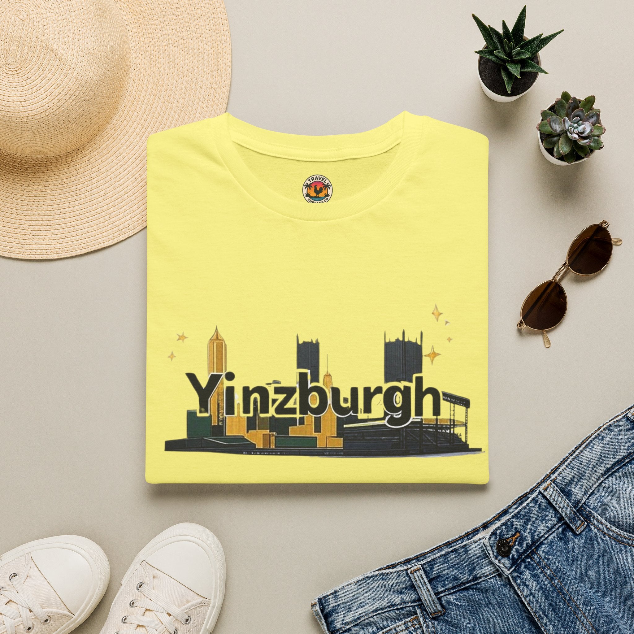 Yinzburgh Skyline T-Shirt — Pittsburgh City Pride Tee