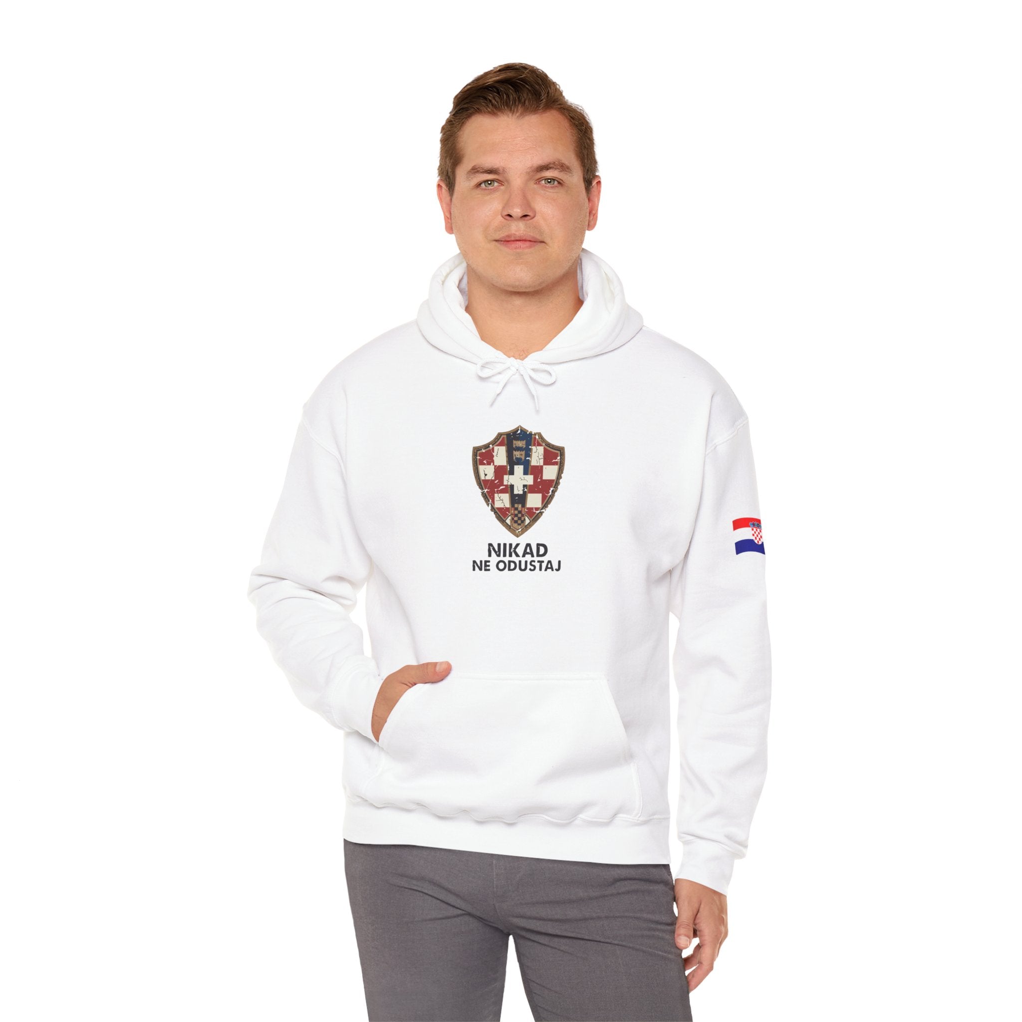Nikad Ne Odustaj Croatia Hoodie