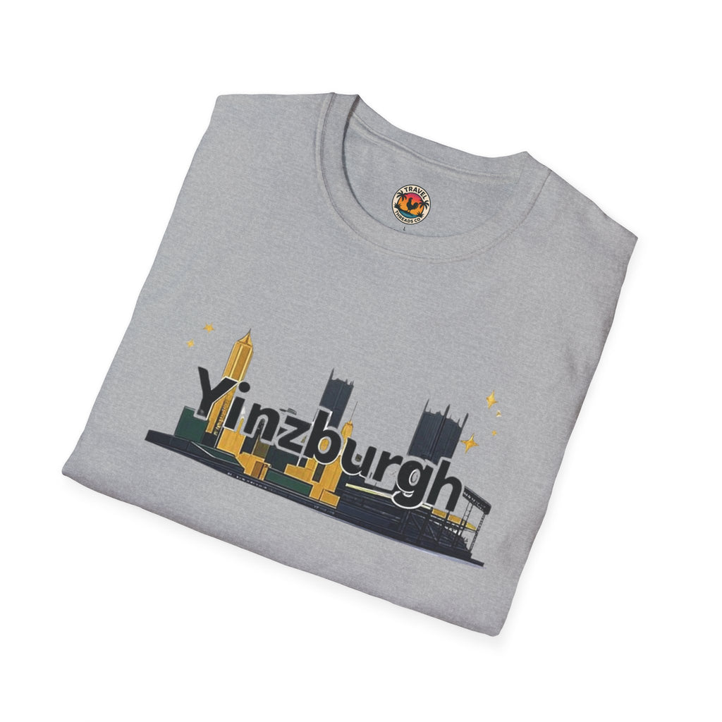 Yinzburgh Skyline T-Shirt — Pittsburgh City Pride Tee