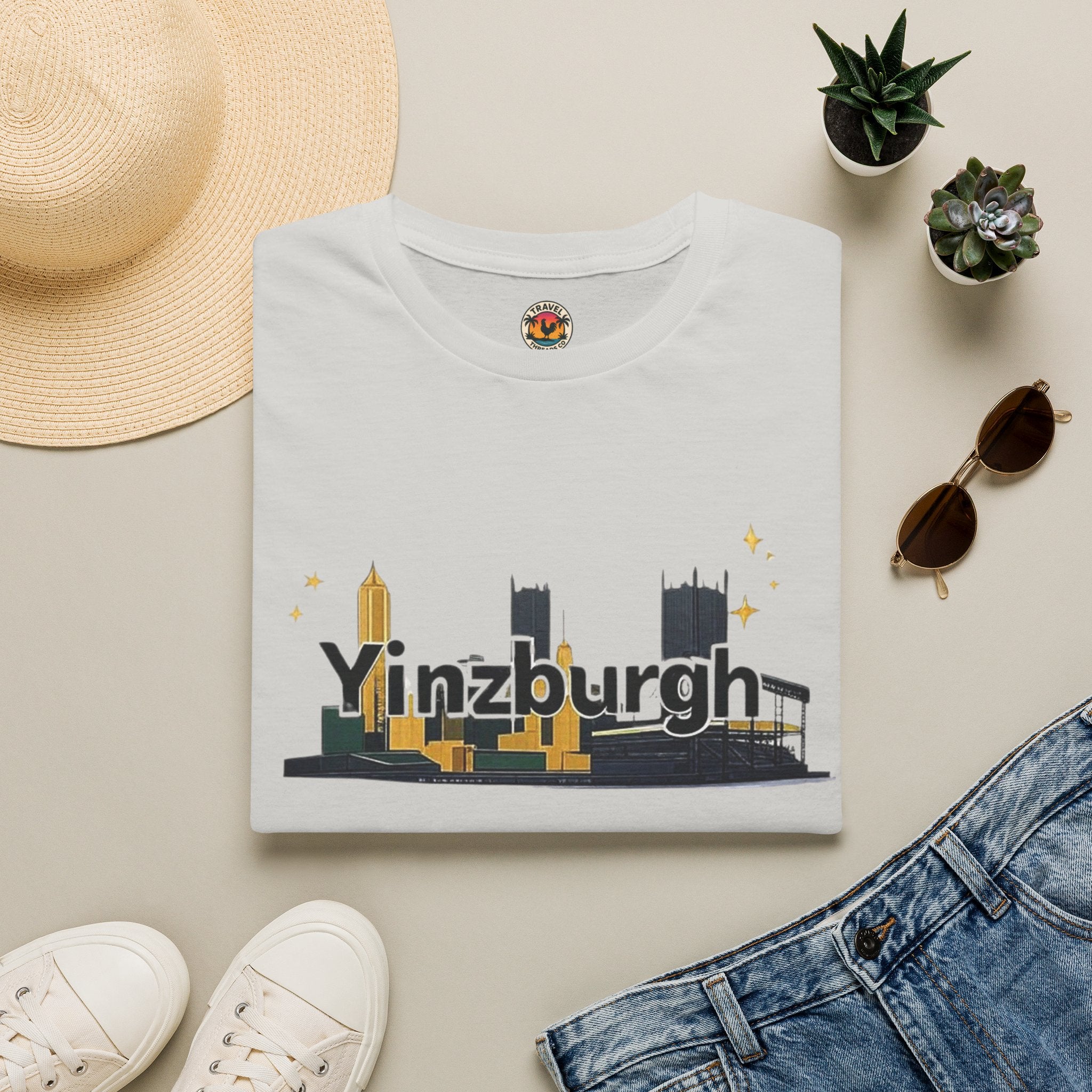 Yinzburgh Skyline T-Shirt — Pittsburgh City Pride Tee