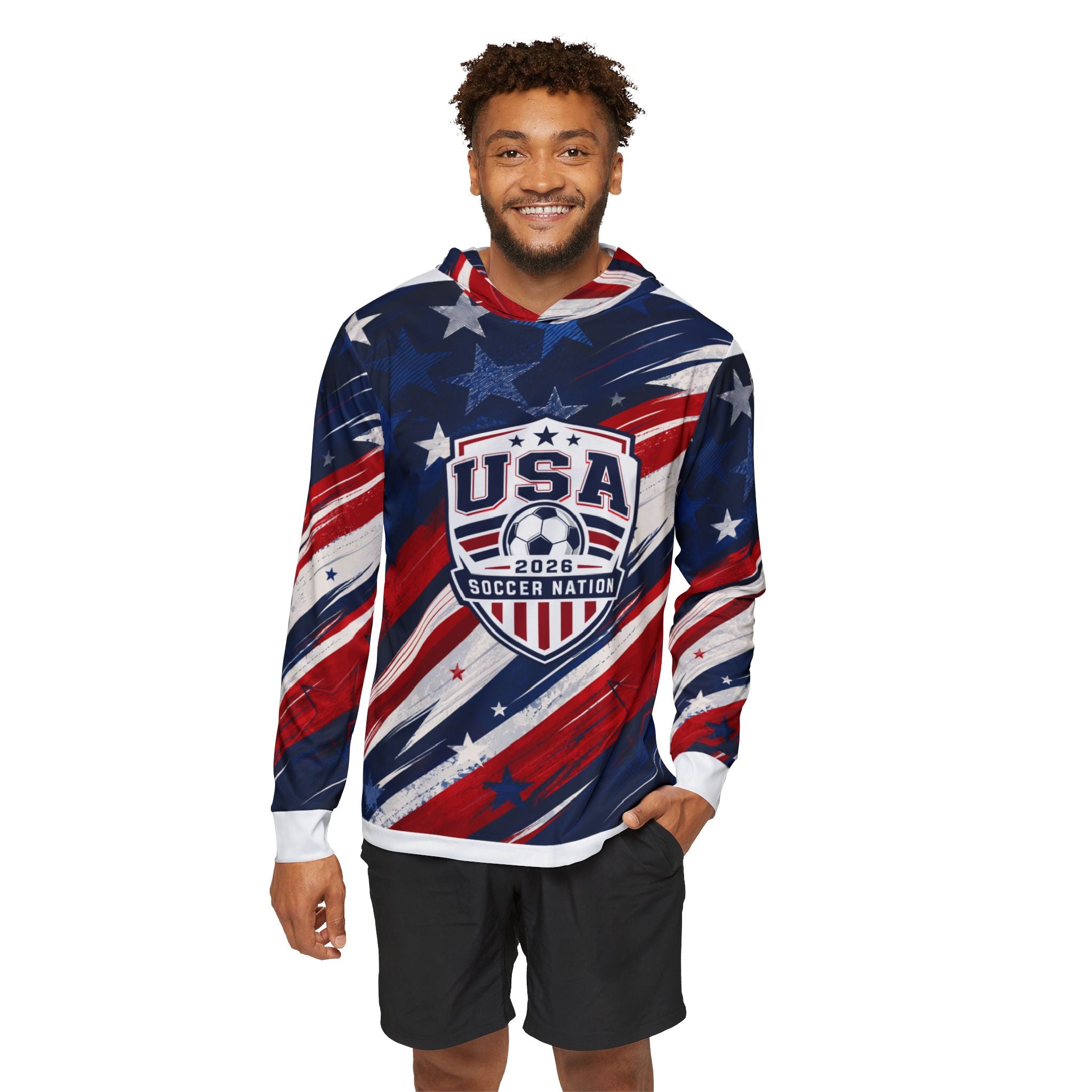 USA Soccer Nation 2028 Patriotic Hoodie