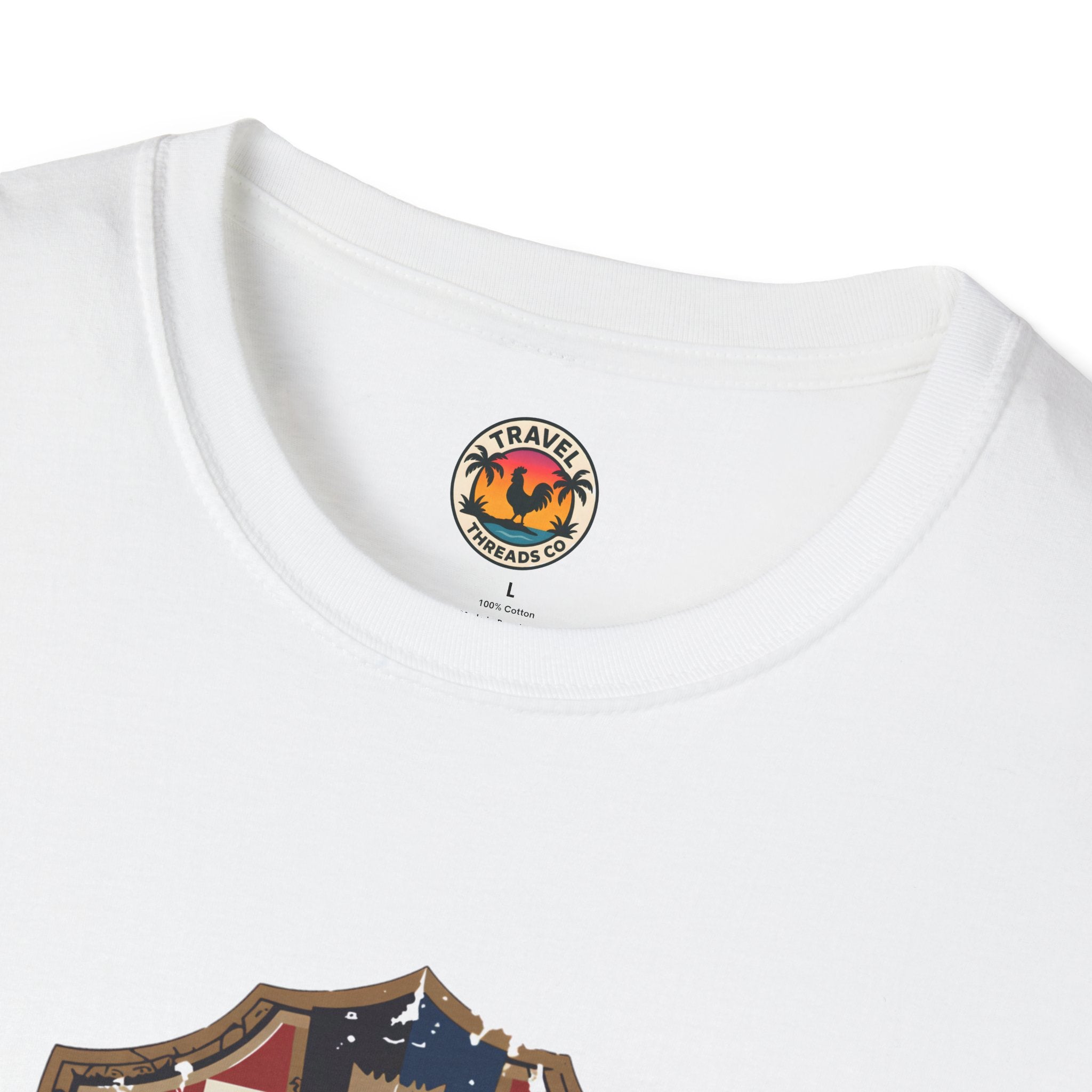 Croatian Crest T-Shirt — "Nikad Ne Odustaj" (Never Give Up)