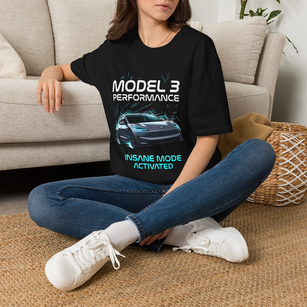 Model 3 'Insane Mode Activated' T-Shirt