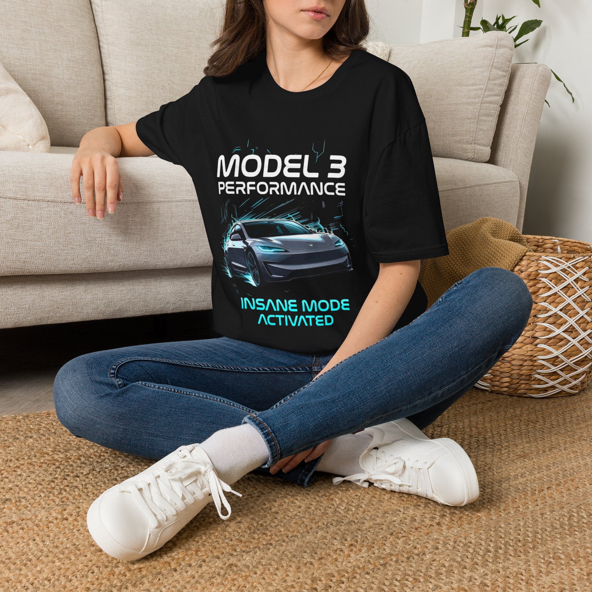 Model 3 'Insane Mode Activated' T-Shirt