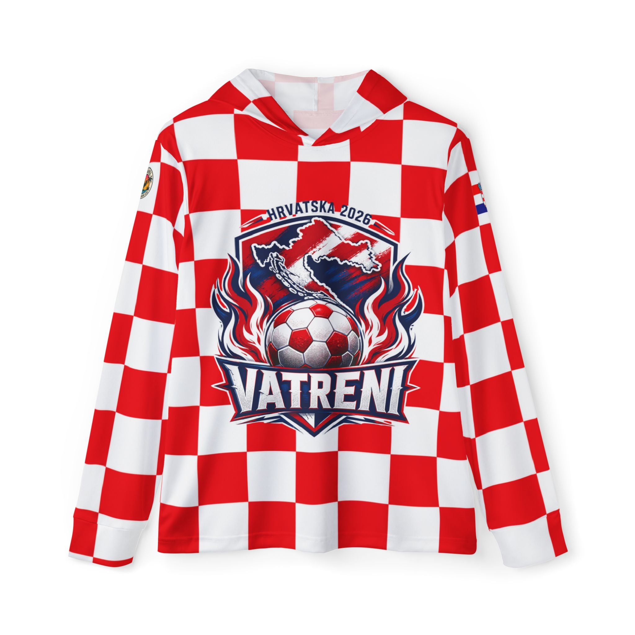 Croatia 2026 Vatreni Soccer Fan Hoodie