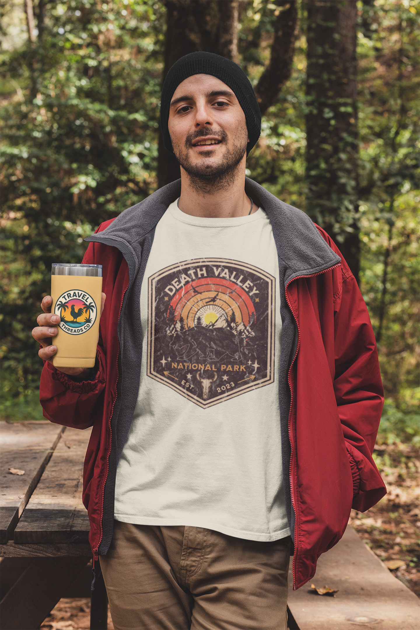 Death Valley National Park Badge T-Shirt