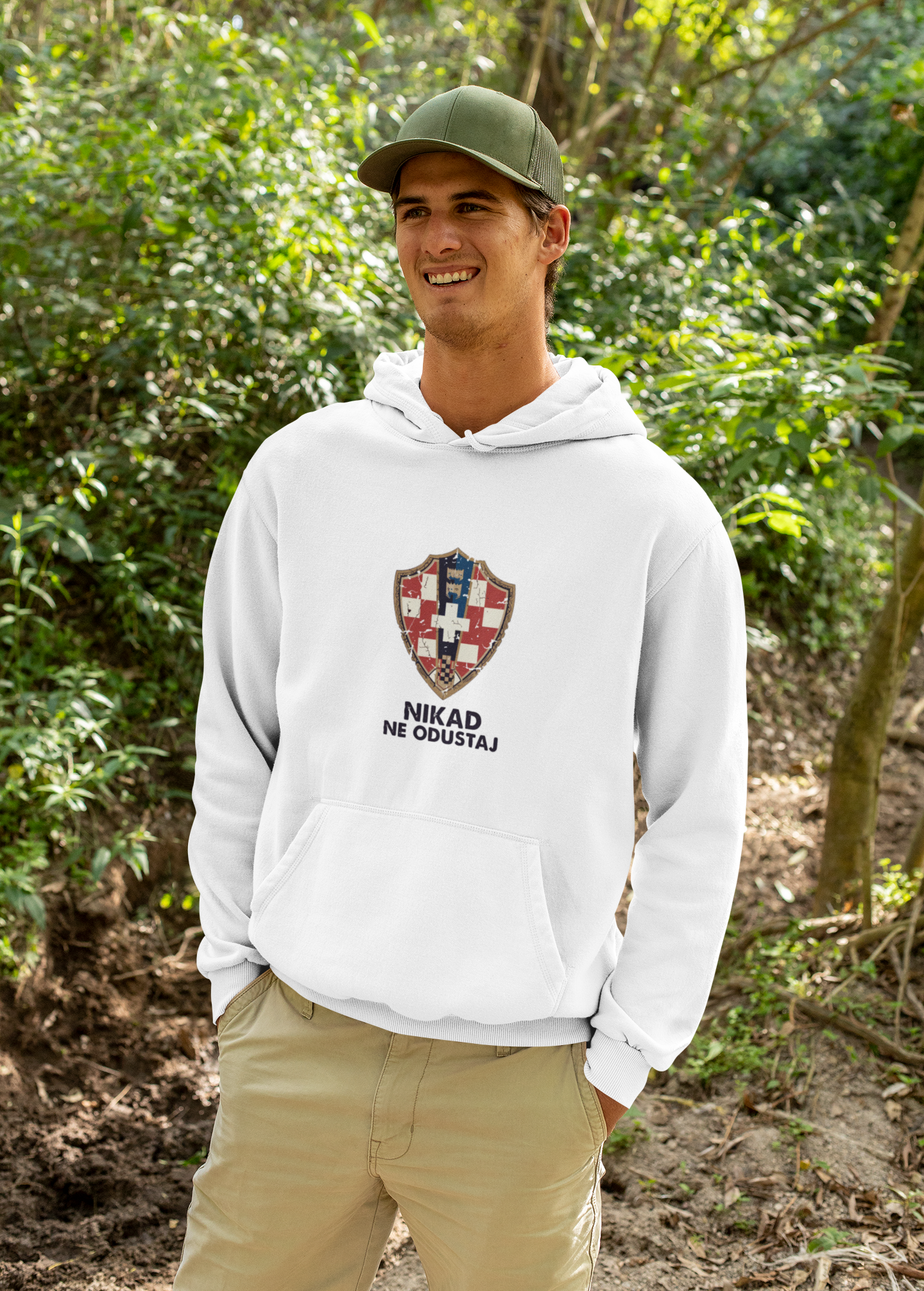 Nikad Ne Odustaj Croatia Hoodie