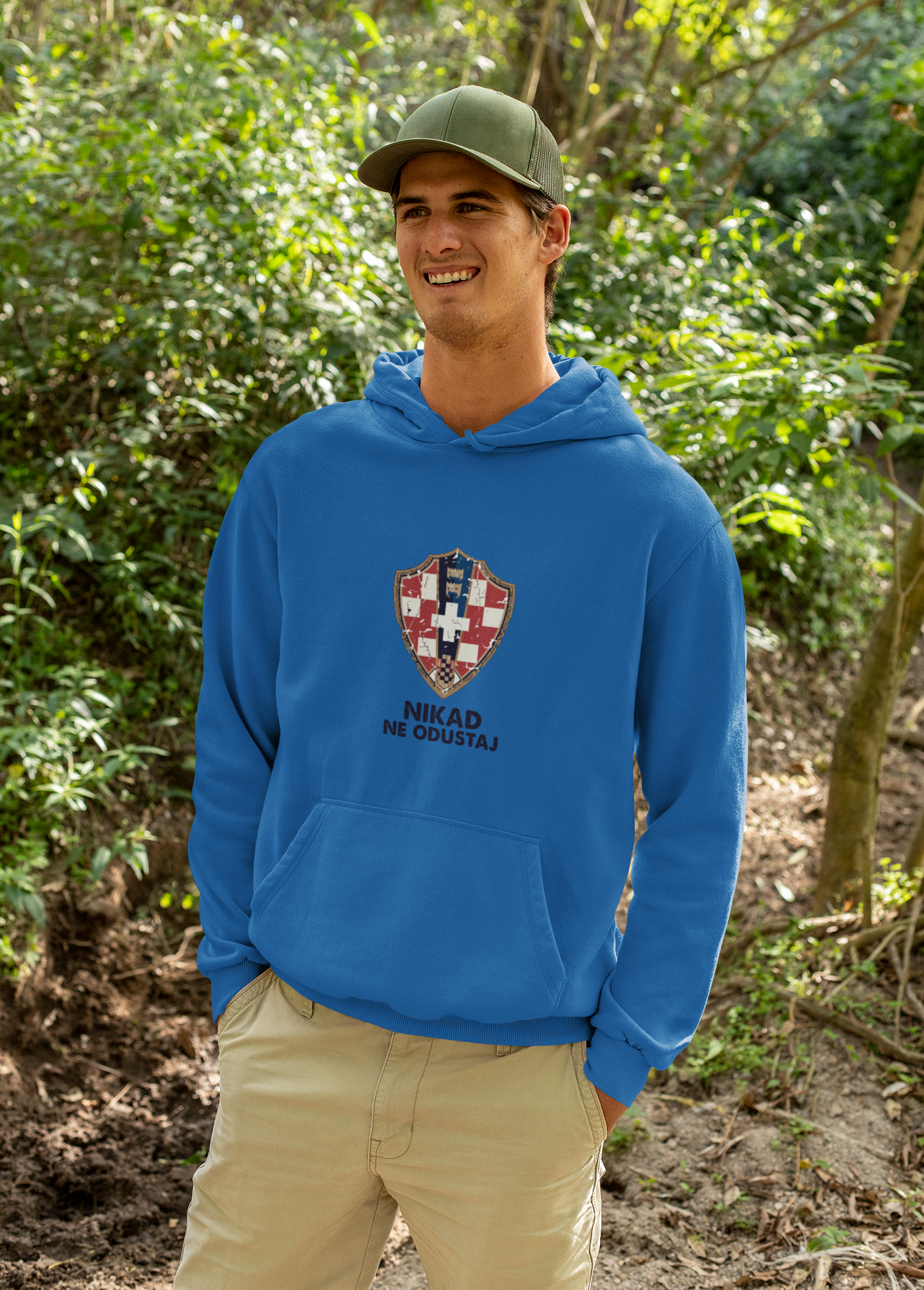 Nikad Ne Odustaj Croatia Hoodie