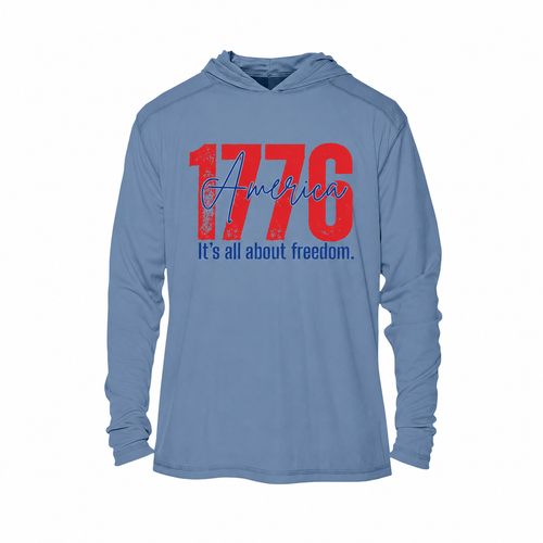 America 1776 Freedom Performance Hoodie