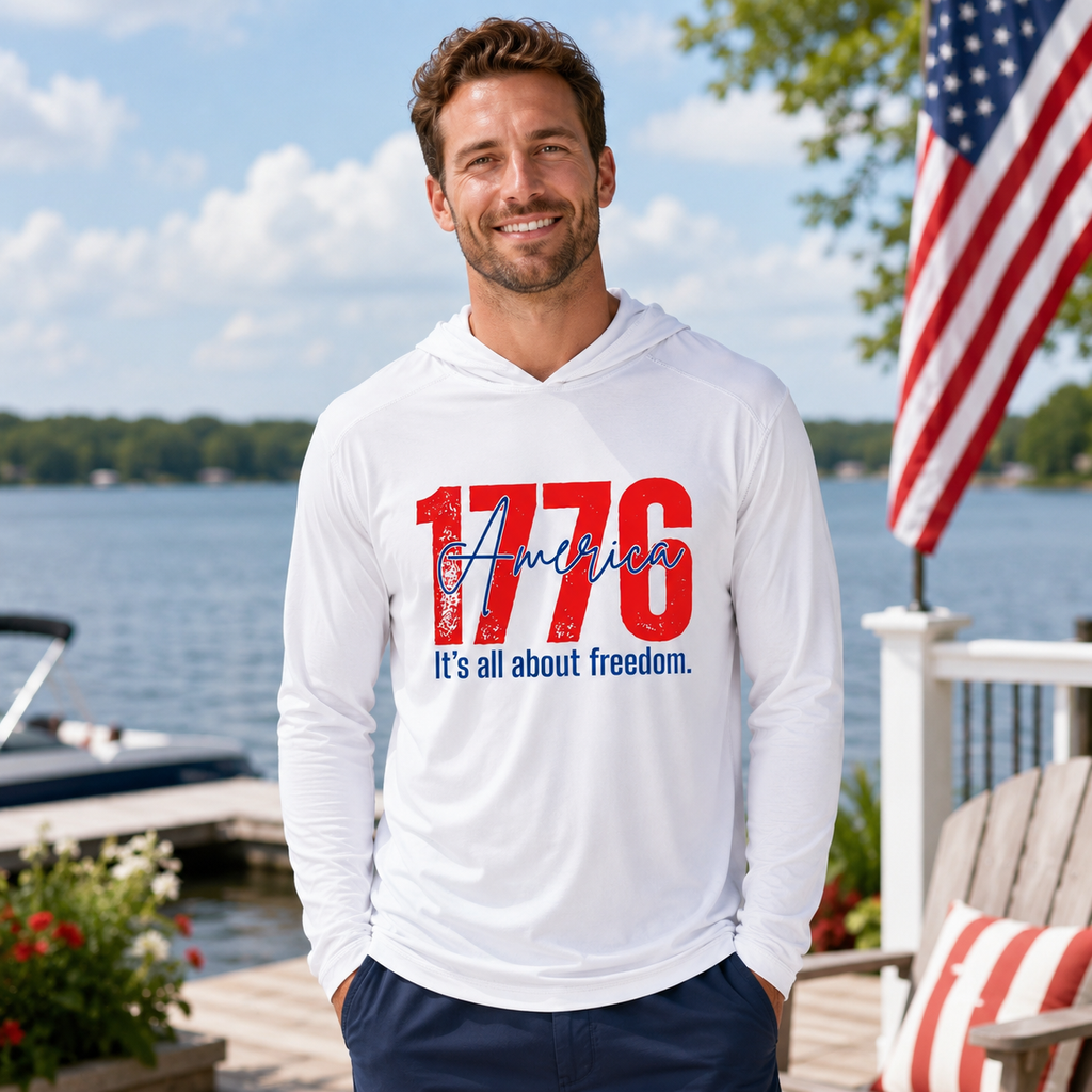 America 1776 Freedom Performance Hoodie