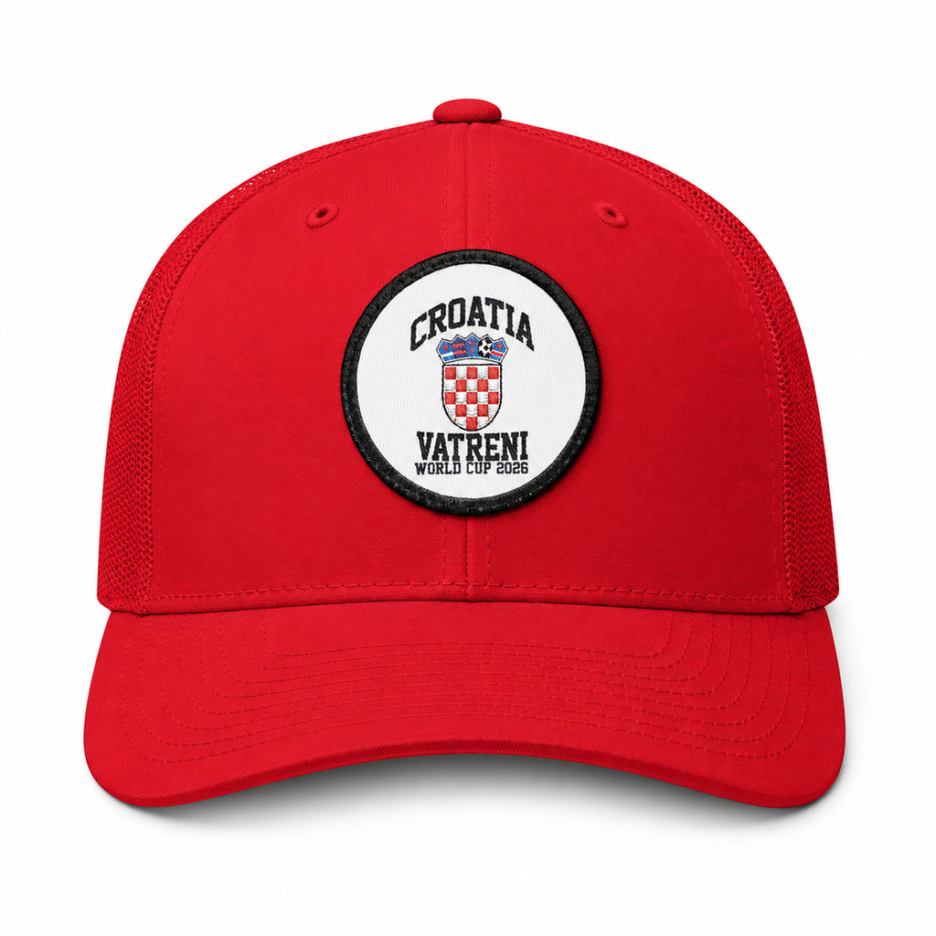 Croatia Vatreni World Cup 2026 Snapback Hat