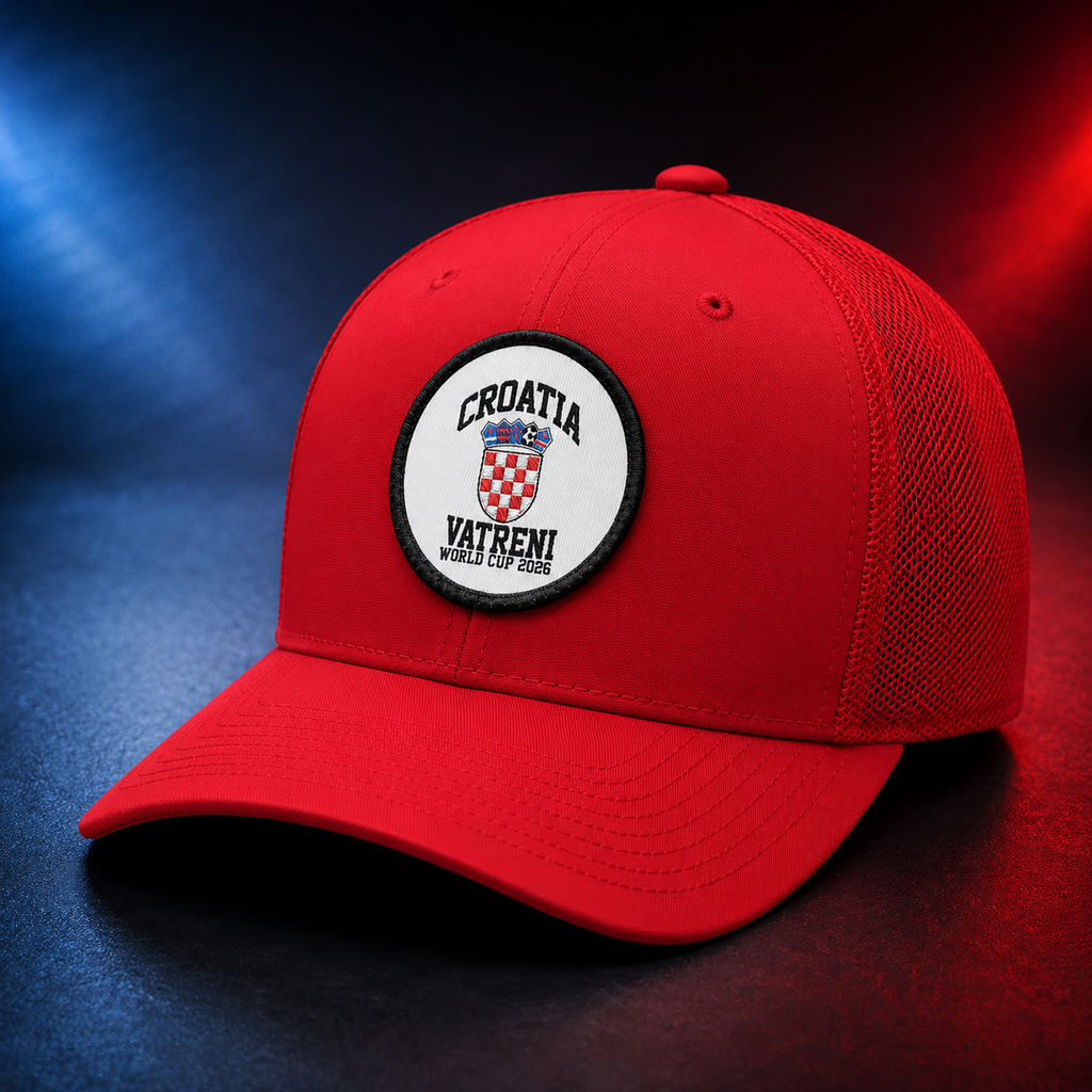 Croatia Vatreni World Cup 2026 Snapback Hat