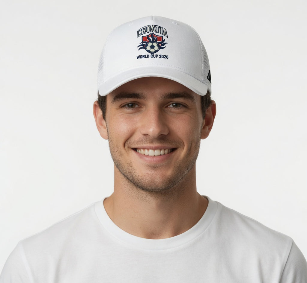 Croatia World Cup 2026 Trucker Cap — Soccer Fan Mesh Hat