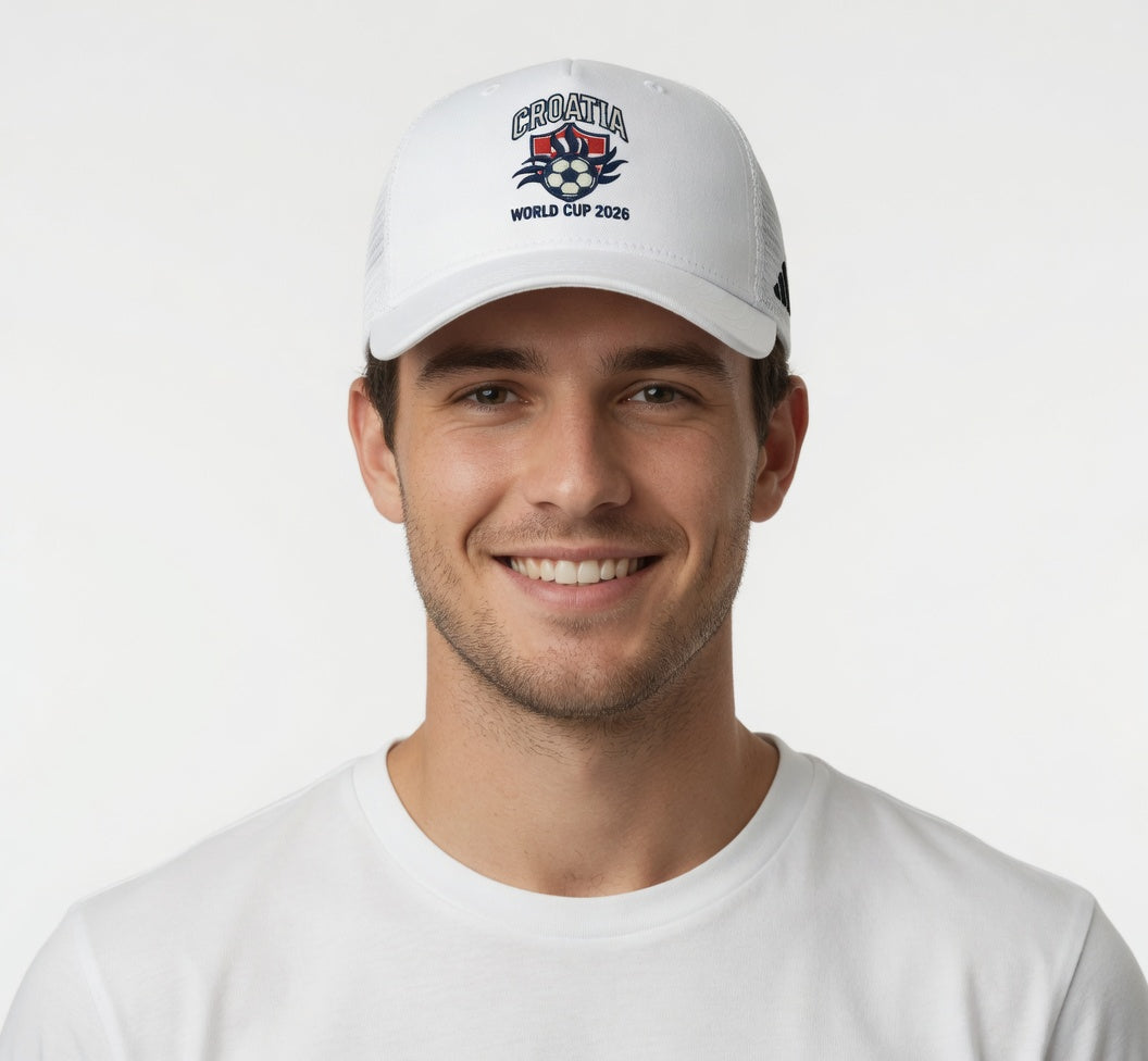 Croatia World Cup 2026 Trucker Cap — Soccer Fan Mesh Hat