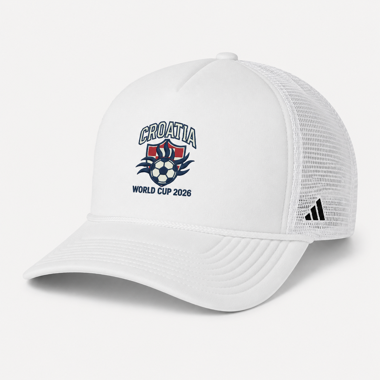 Croatia World Cup 2026 Trucker Cap — Soccer Fan Mesh Hat