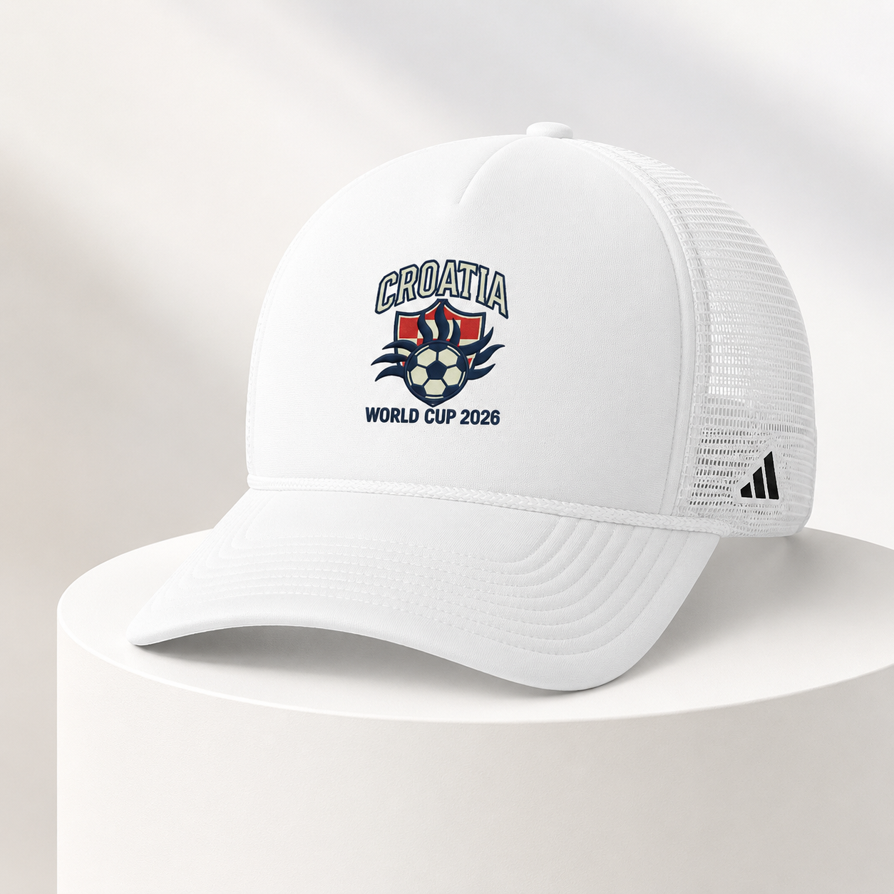 Croatia World Cup 2026 Trucker Cap — Soccer Fan Mesh Hat