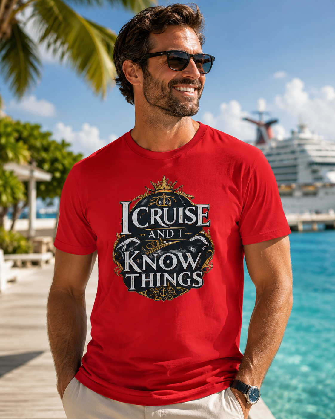 I Cruise and I Know Things T-Shirt