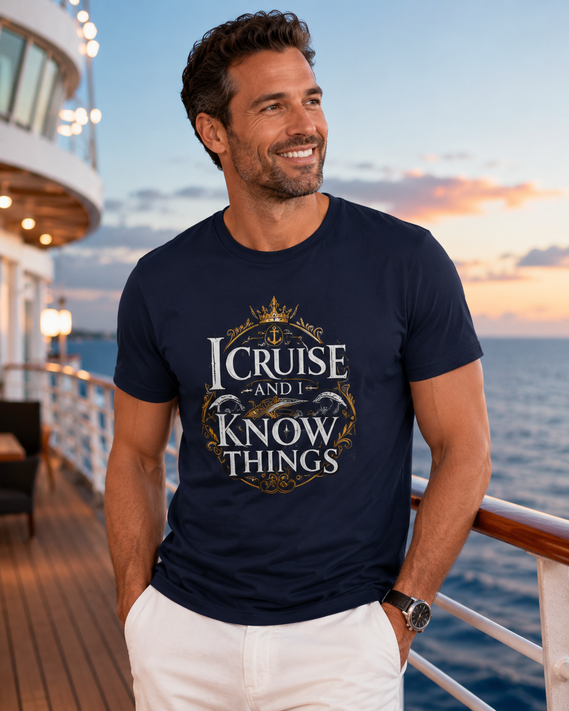 I Cruise and I Know Things T-Shirt