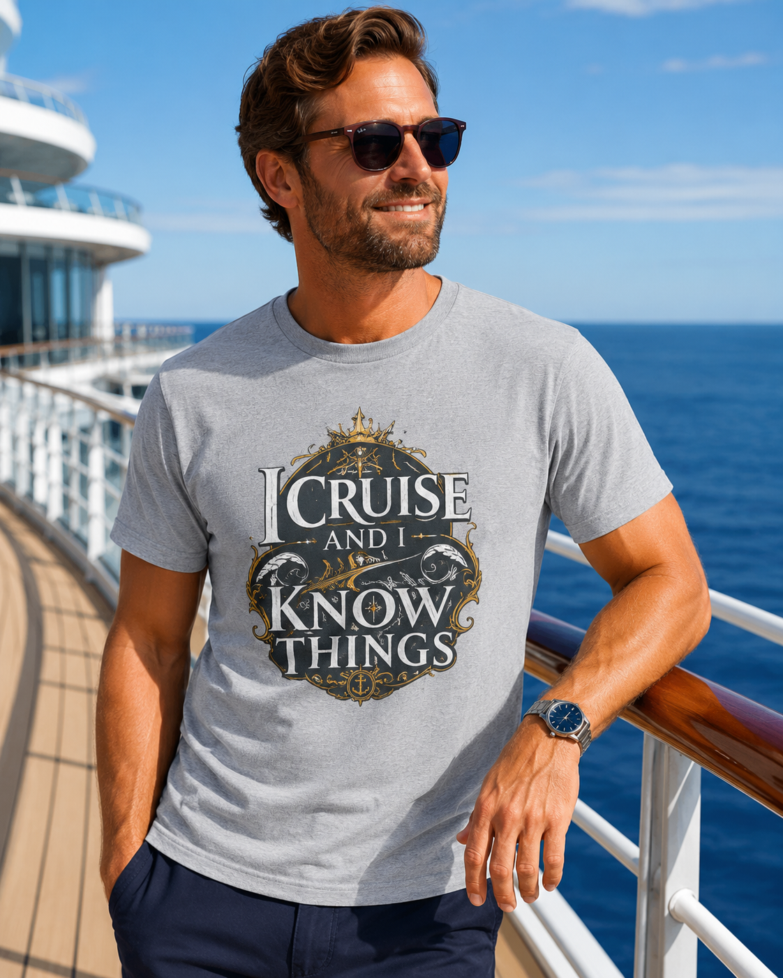 I Cruise and I Know Things T-Shirt