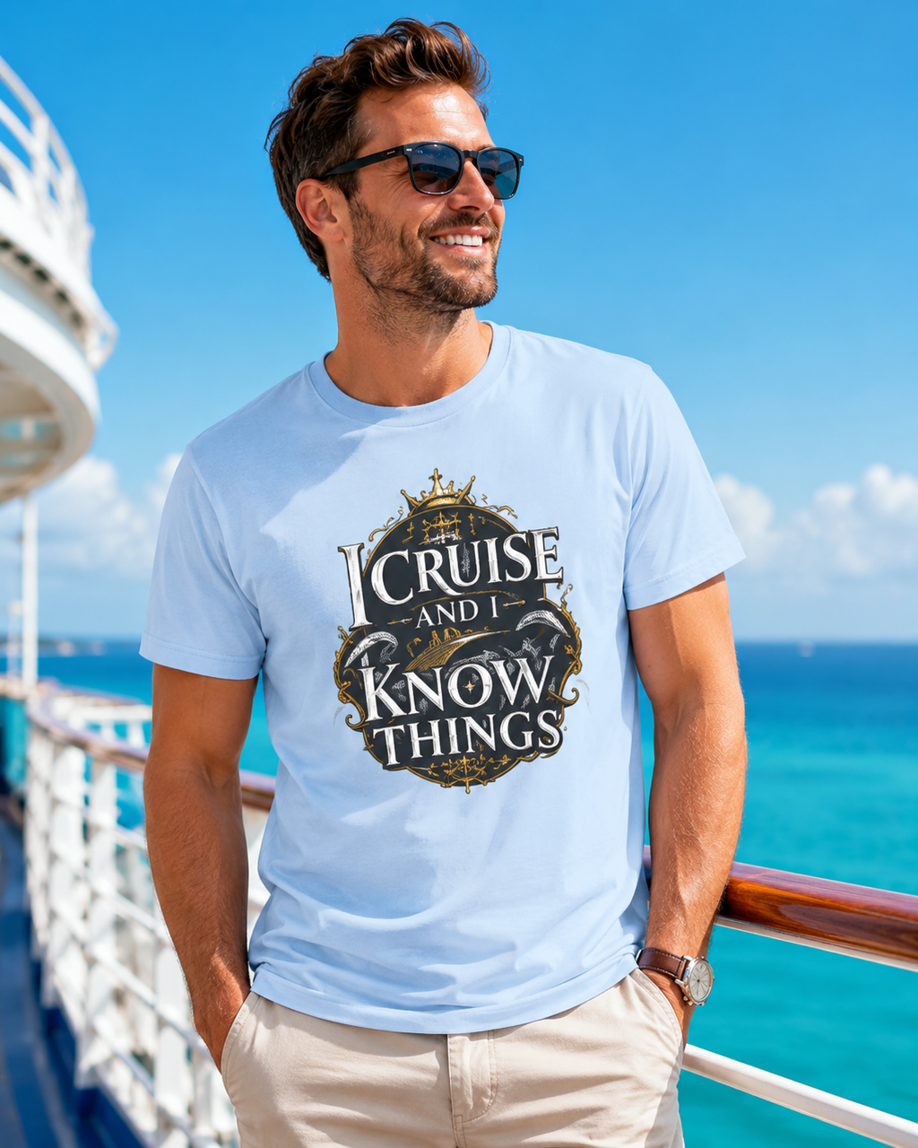I Cruise and I Know Things T-Shirt