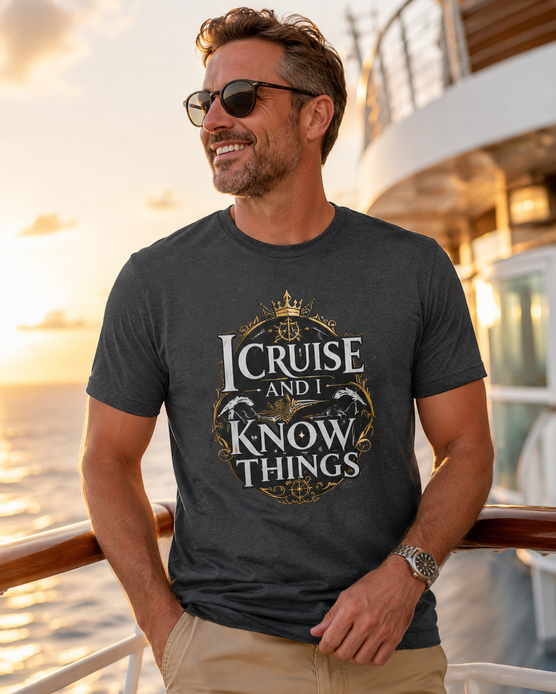 I Cruise and I Know Things T-Shirt