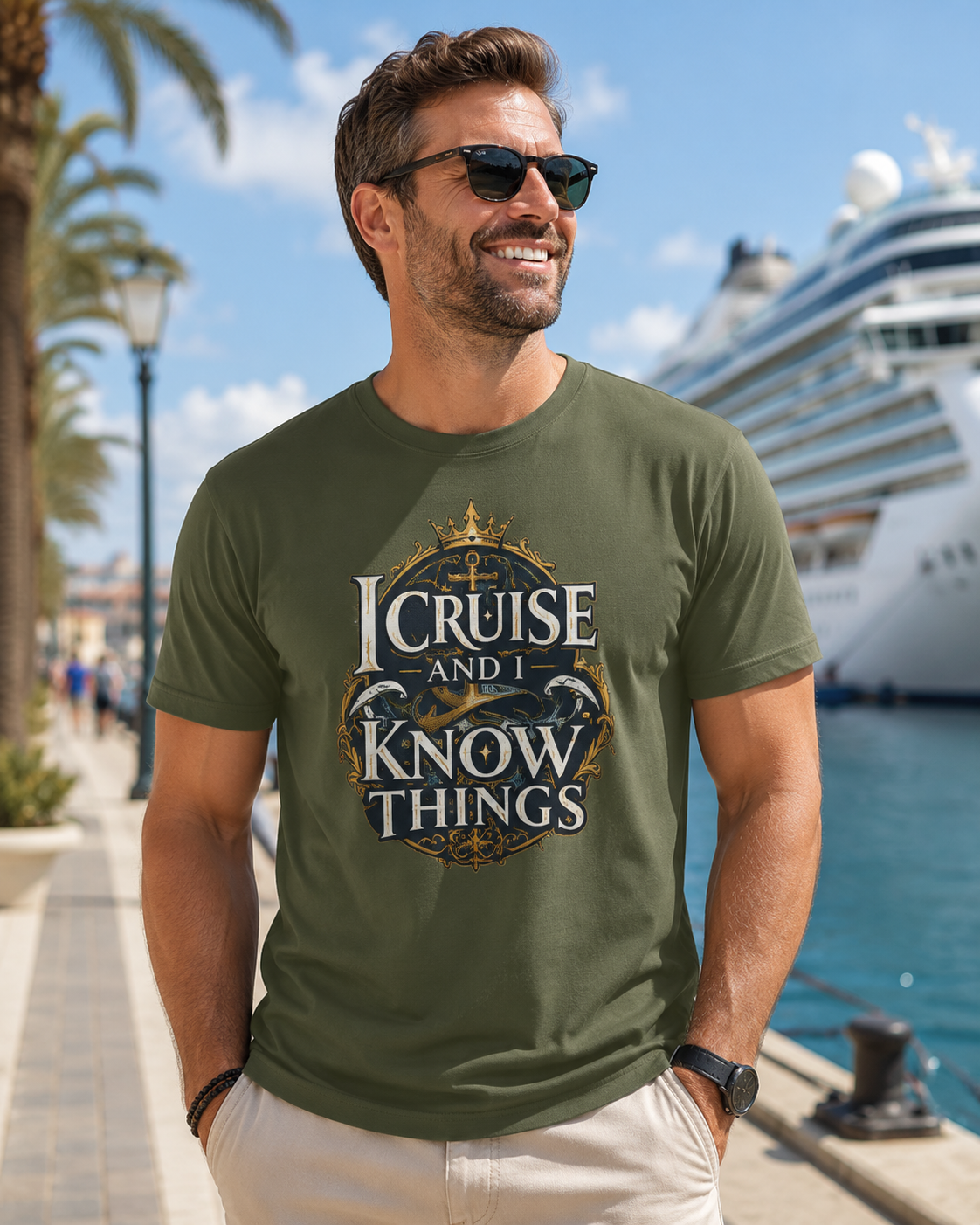 I Cruise and I Know Things T-Shirt