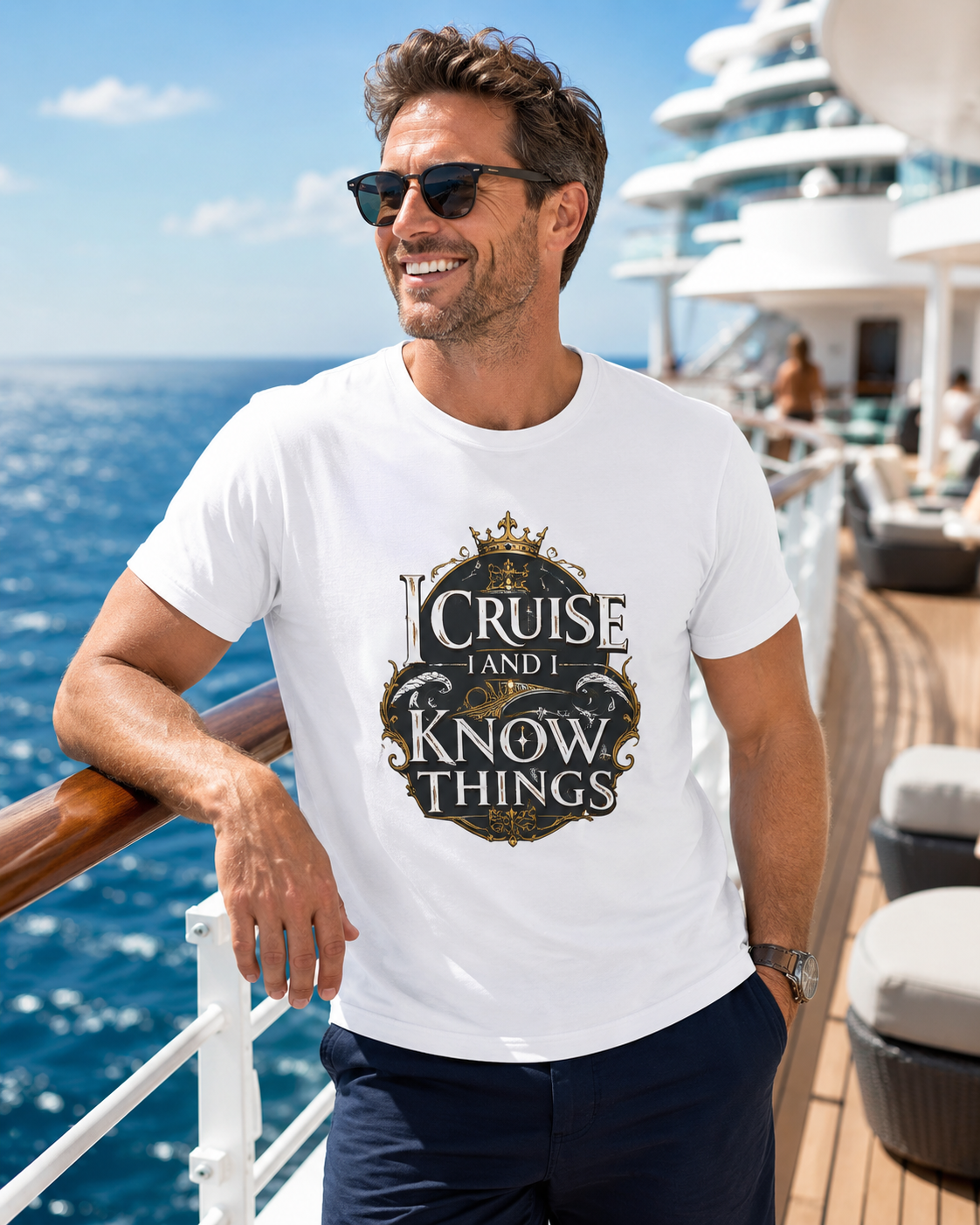 I Cruise and I Know Things T-Shirt