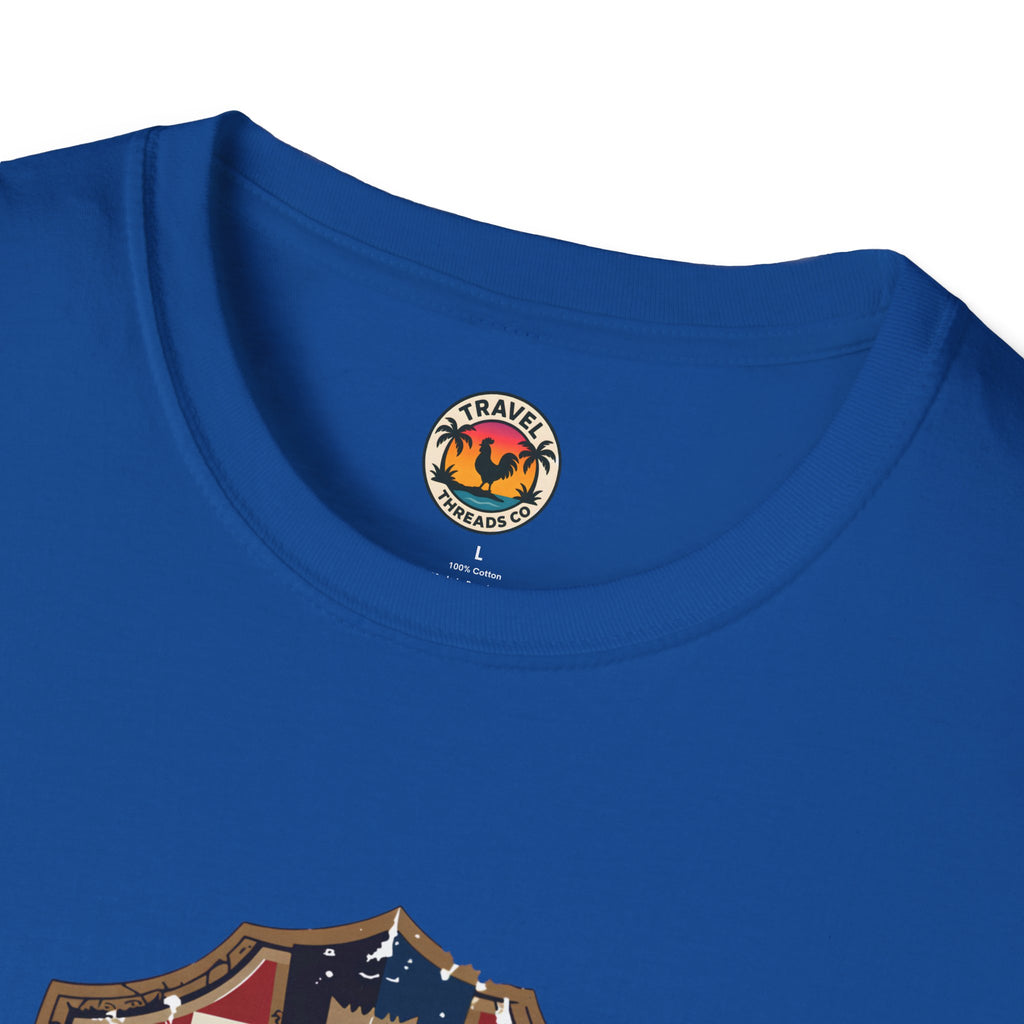 Croatian Crest T-Shirt — "Nikad Ne Odustaj" (Never Give Up)