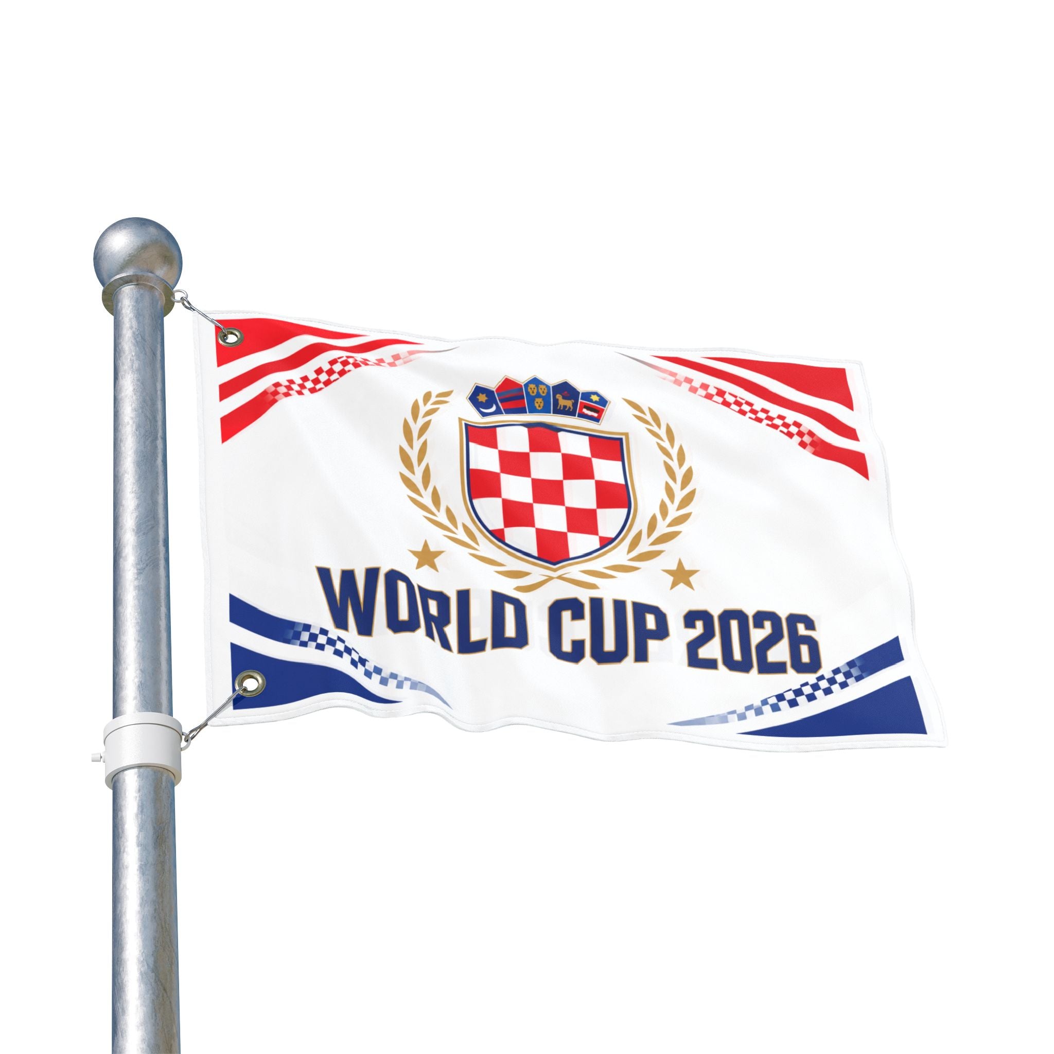 World Cup 2026 Croatia Flag