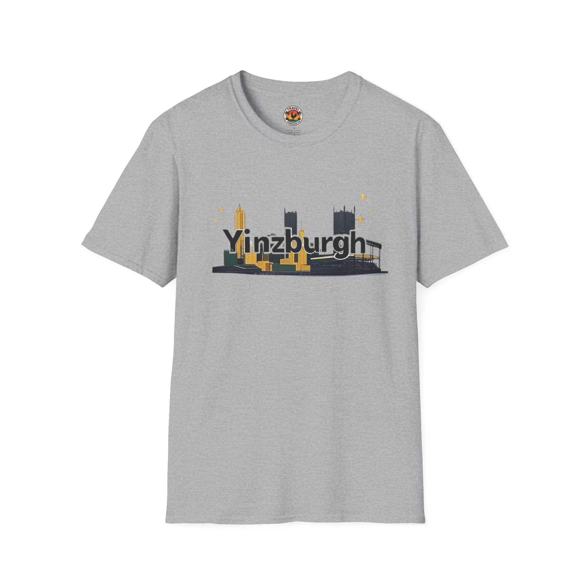 Yinzburgh Skyline T-Shirt — Pittsburgh City Pride Tee