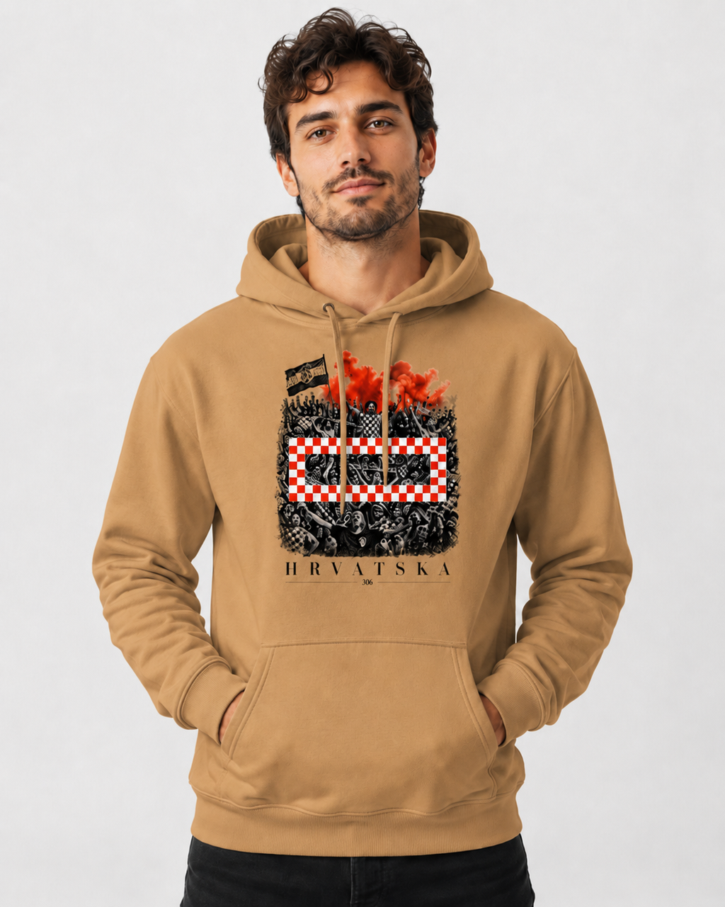 Hrvatska Hoodie – Croatia Football Fan Unisex Sweatshirt