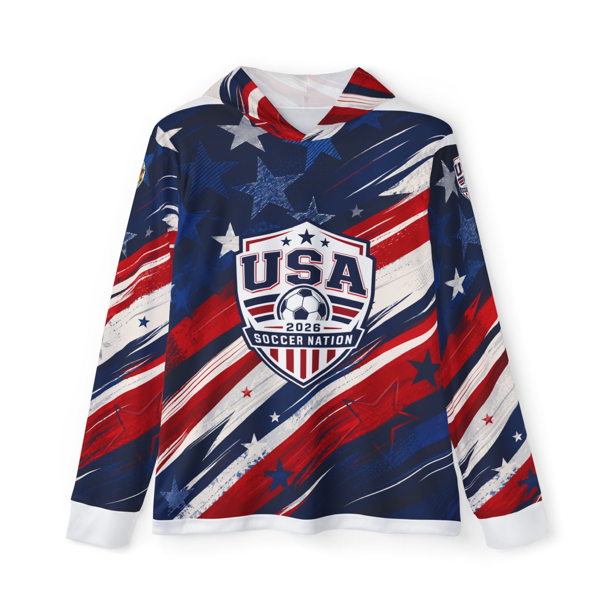 USA Soccer Nation 2028 Patriotic Hoodie