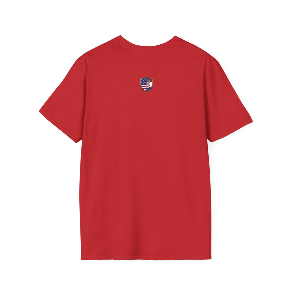 USA Croatia Dual Heritage Soccer T-Shirt