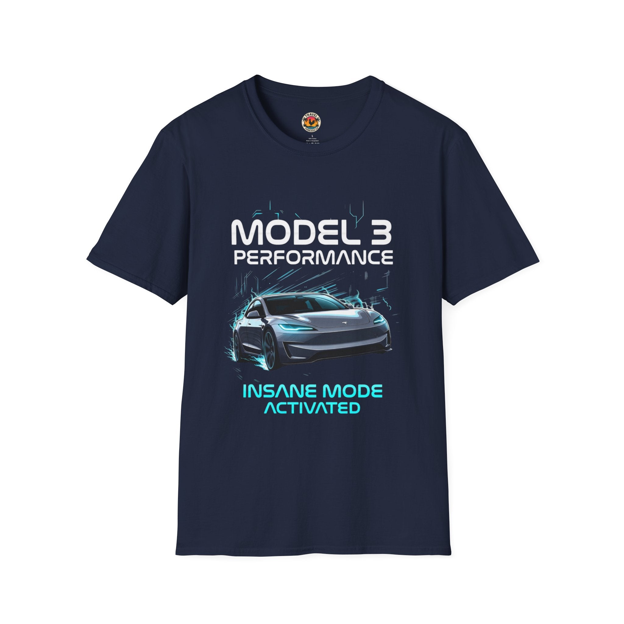 Model 3 'Insane Mode Activated' T-Shirt