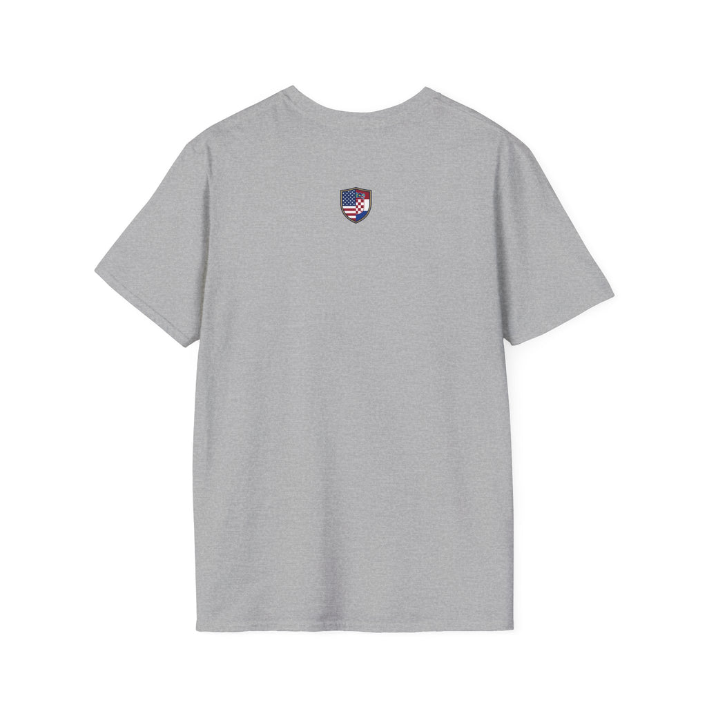 USA Croatia Dual Heritage Soccer T-Shirt