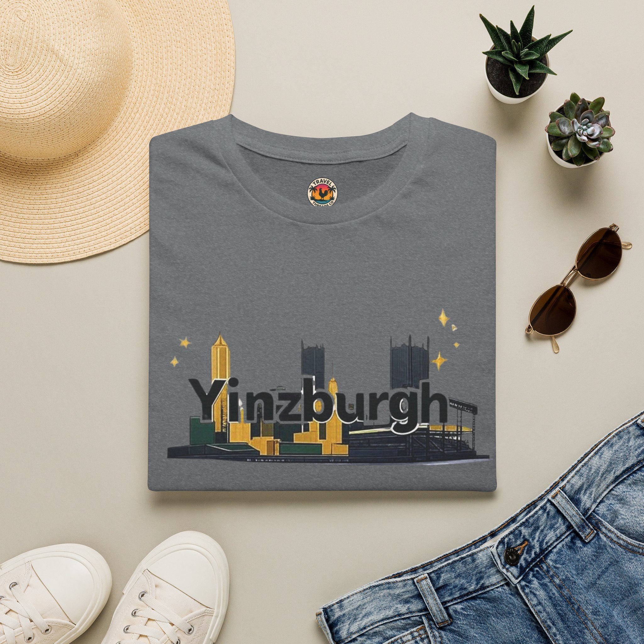 Yinzburgh Skyline T-Shirt — Pittsburgh City Pride Tee