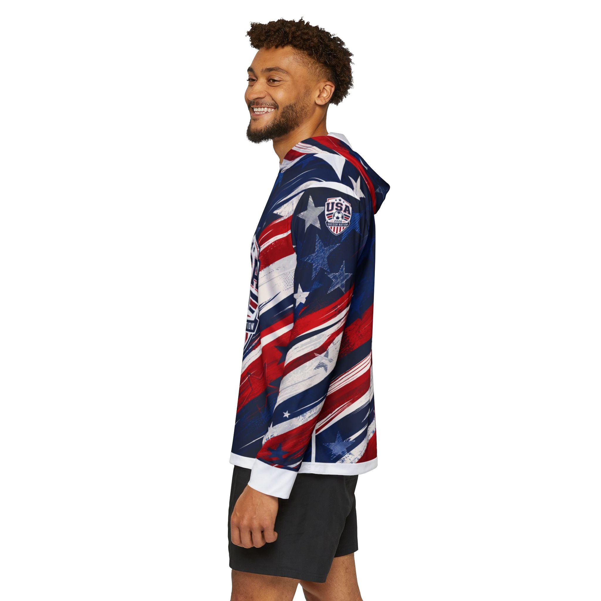 USA Soccer Nation 2028 Patriotic Hoodie