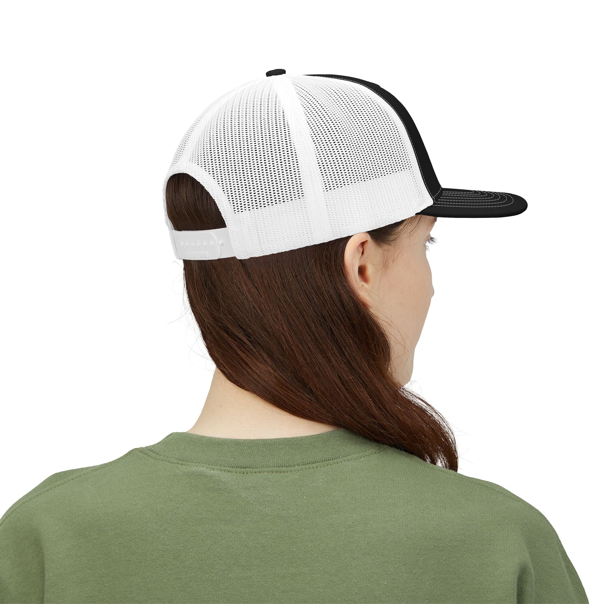 City Skyline Snapback Trucker Cap — "Love All Vibes" Embroidered