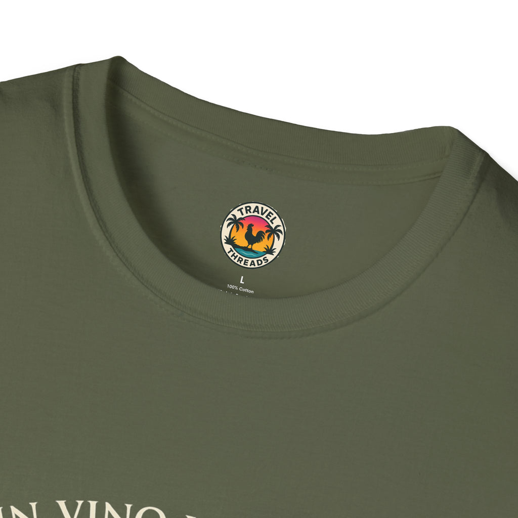 Croatian Wine Glass T-Shirt