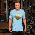 Welcome to Cruise Life T-Shirt tropical design with cruise ship and hibiscus flowers