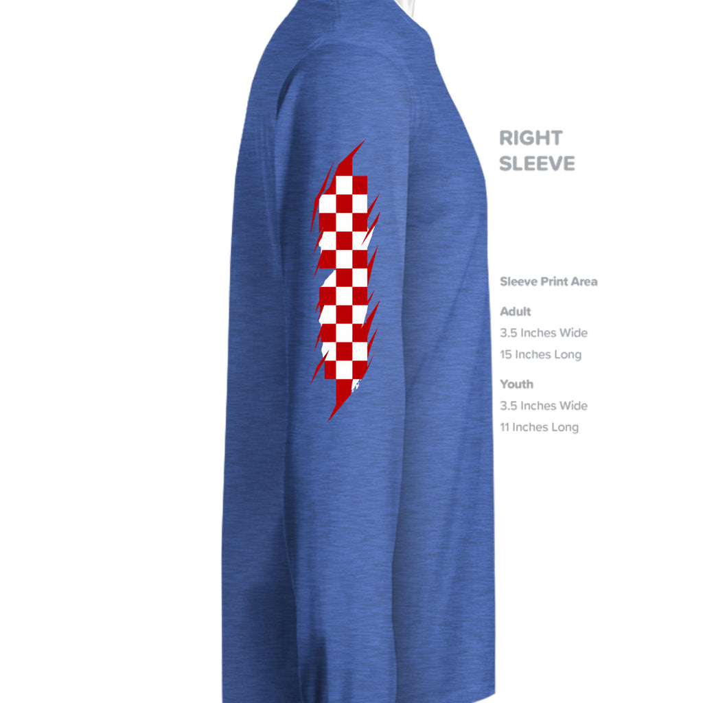 Heather Sport Royal - G180 - SLEEVE_RIGHT