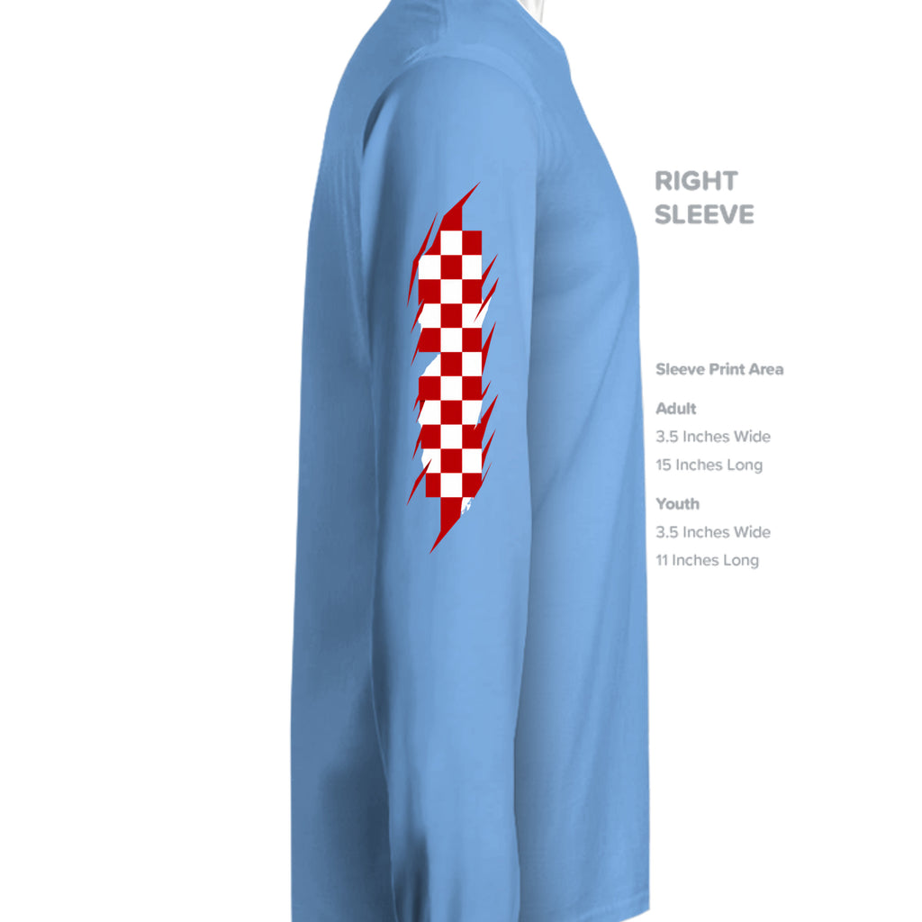 CAROLINA BLUE - G180 - SLEEVE_RIGHT