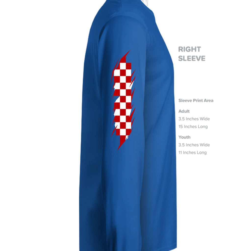 Neon Blue - G180 - SLEEVE_RIGHT